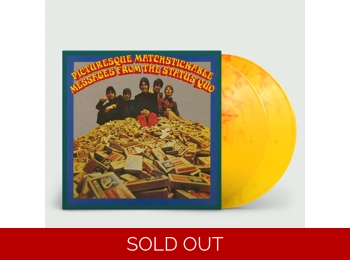 Status Quo - Pictuersque Matchstickable Messages From The Status Quo (Mono & Stereo): Limited Edition 2 x Flaming Orange Vinyl